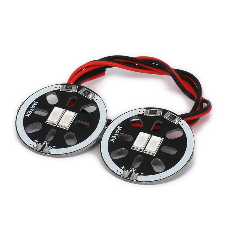 RCAWD 2 шт. светодиод для пластины двигателя зеленый/синий/красный/белый 1806 2406