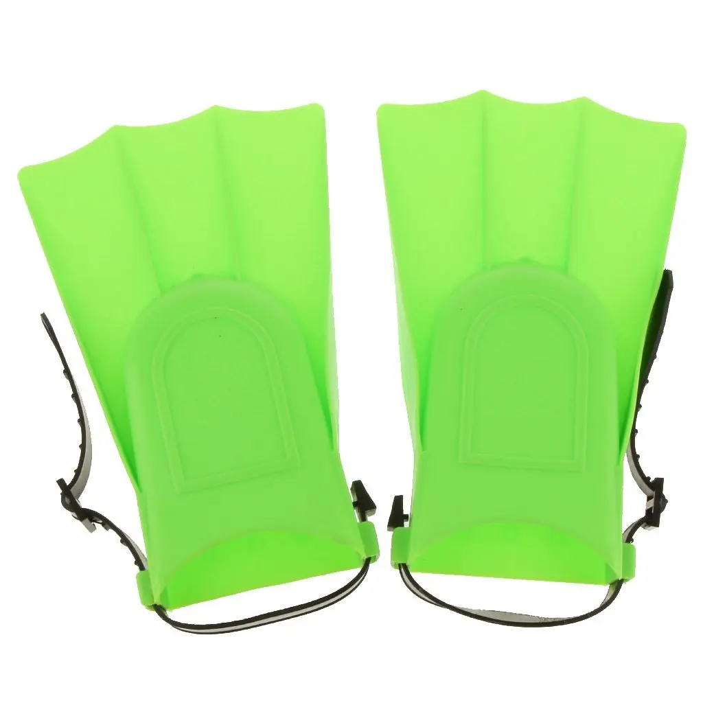 

Kids Adjustable Fins Swimming Diving Swimming Fins - Green