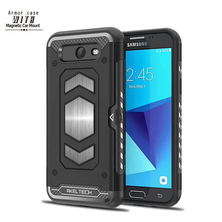 Магнитный армированный чехол для Samsung Galaxy J7 V J727V/J7 Perx J727P/J7 Sky Pro/J7 2017/Halo|Бамперы| |