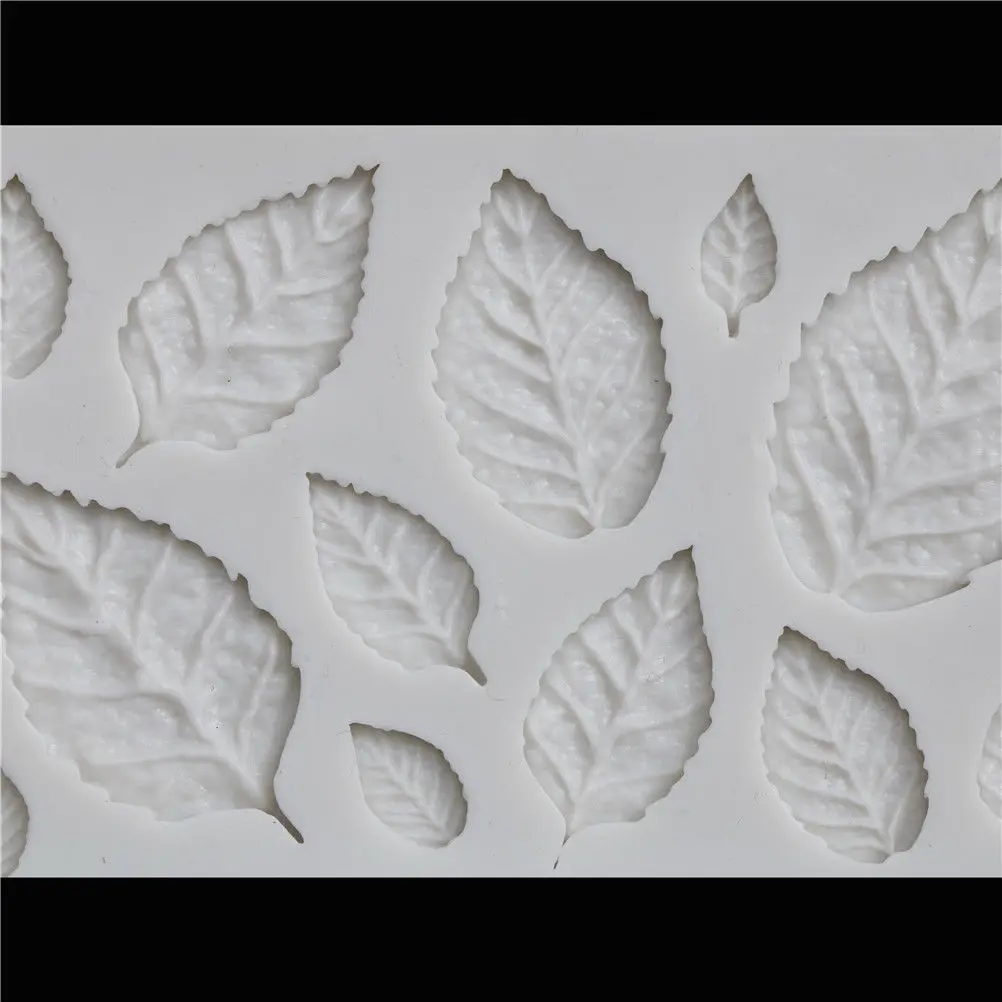 1 шт. силиконовая форма в виде листьев | Дом и сад