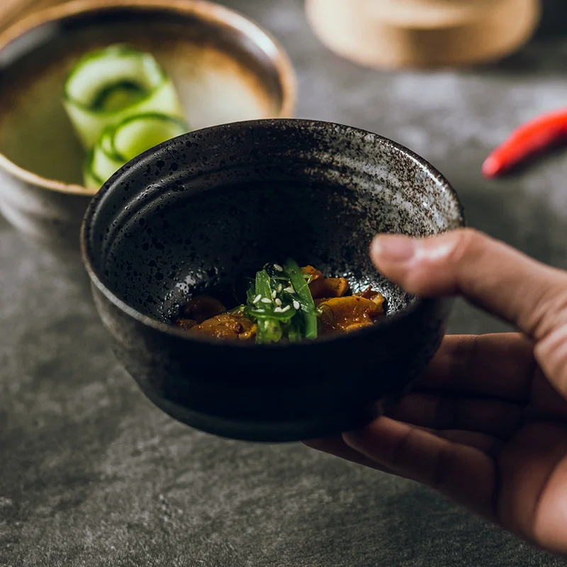 Креативная миска для риса в японском стиле 4 3 дюйма домашняя керамическая посуда