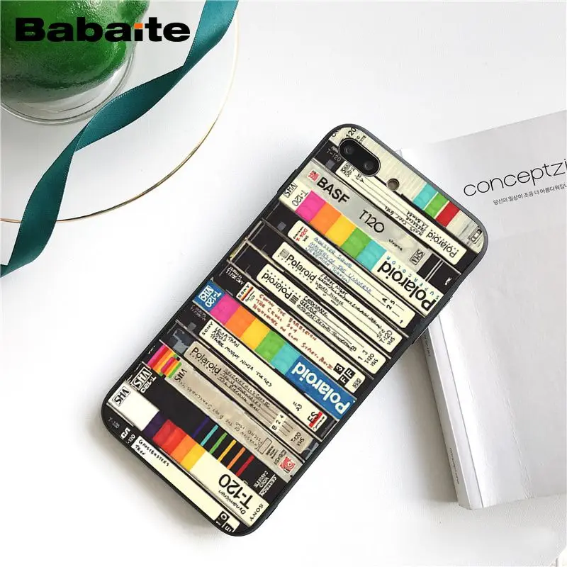 Babaite Ретро Классический Кассетный чехол для телефона для iphone 11 Pro 11Pro Max 8 7 6 6S Plus X XS MAX 5 5S SE XR