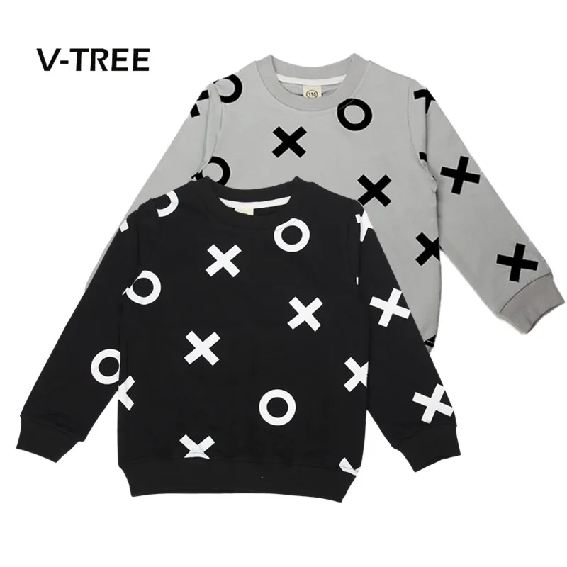 V-TREE верхняя одежда для маленьких девочек и мальчиков, хлопковая детская футболка, свитер для маленьких мальчиков Одежда для маленьких мальчиков топы для детей возрастом от 2 до 6 лет