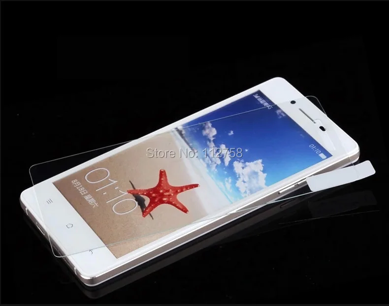 

200x New 0.2mm 2.5D Premium Tempered Glass Screen Protector for OPPO R7 Screen Glass protector Film r7