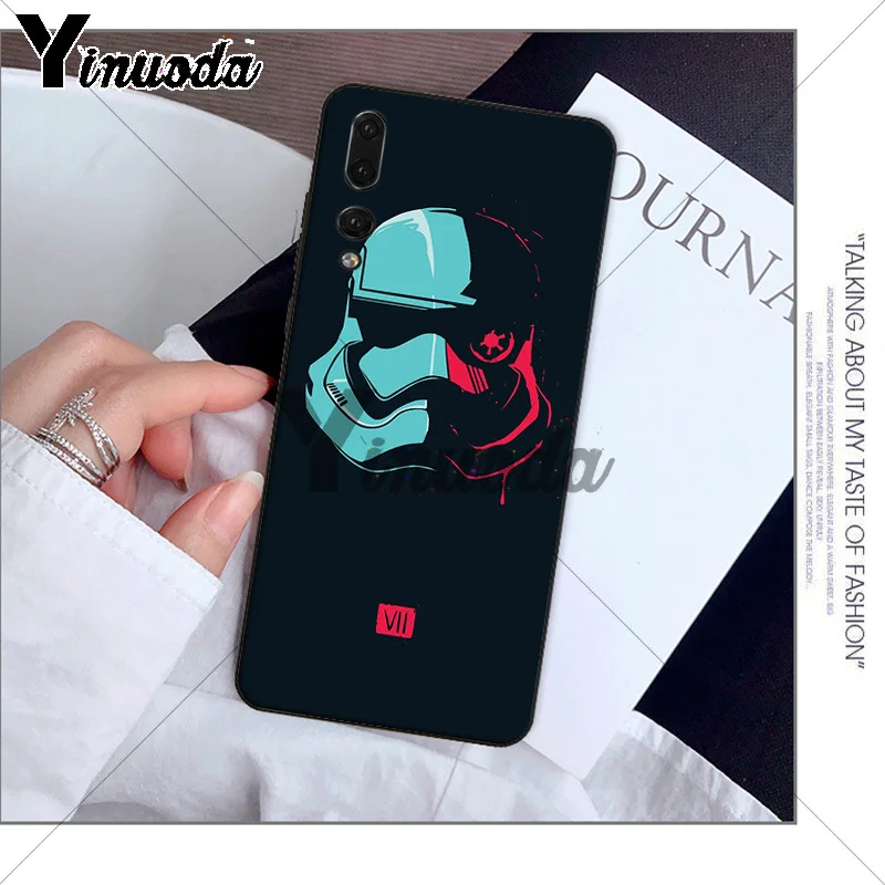Yinuoda YODA Звездные Войны Пробуждение силы TPU чехол для телефона Huawei P10 plus 20 pro P20 lite mate9