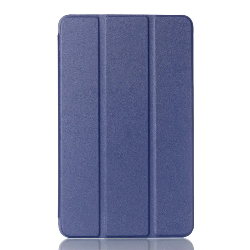 Ultra Slim Легкий Кастер 3 складной Фолио Стенд Shell Обложка Чехол case for samsung galaxy tab e 8.0 t377