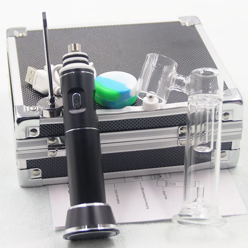Горячая продажа Henail Pyrex Стеклянная трубка восковой пары портативное масло Dab Rig E