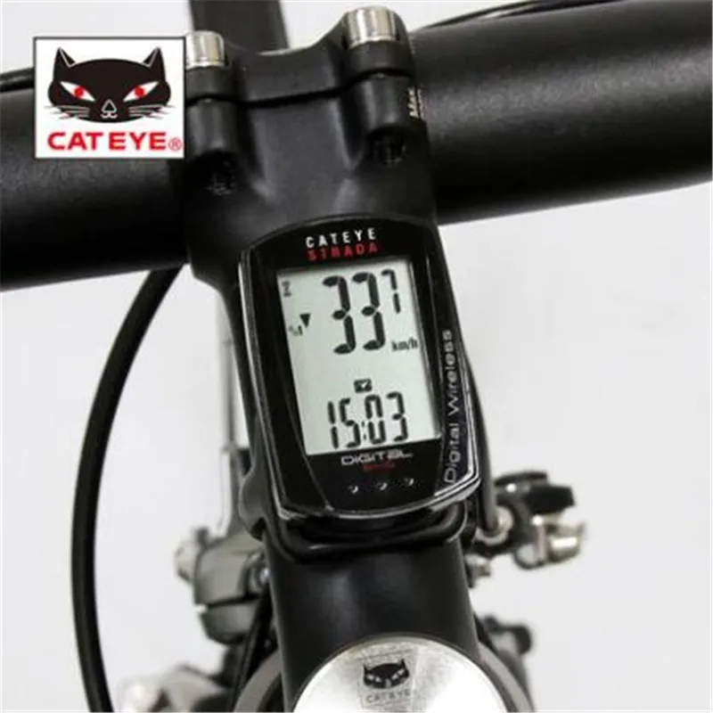 Cateye Strada-Двойная модель беспроводного велокомпьютера CC-RD420DW б/у | Спорт и