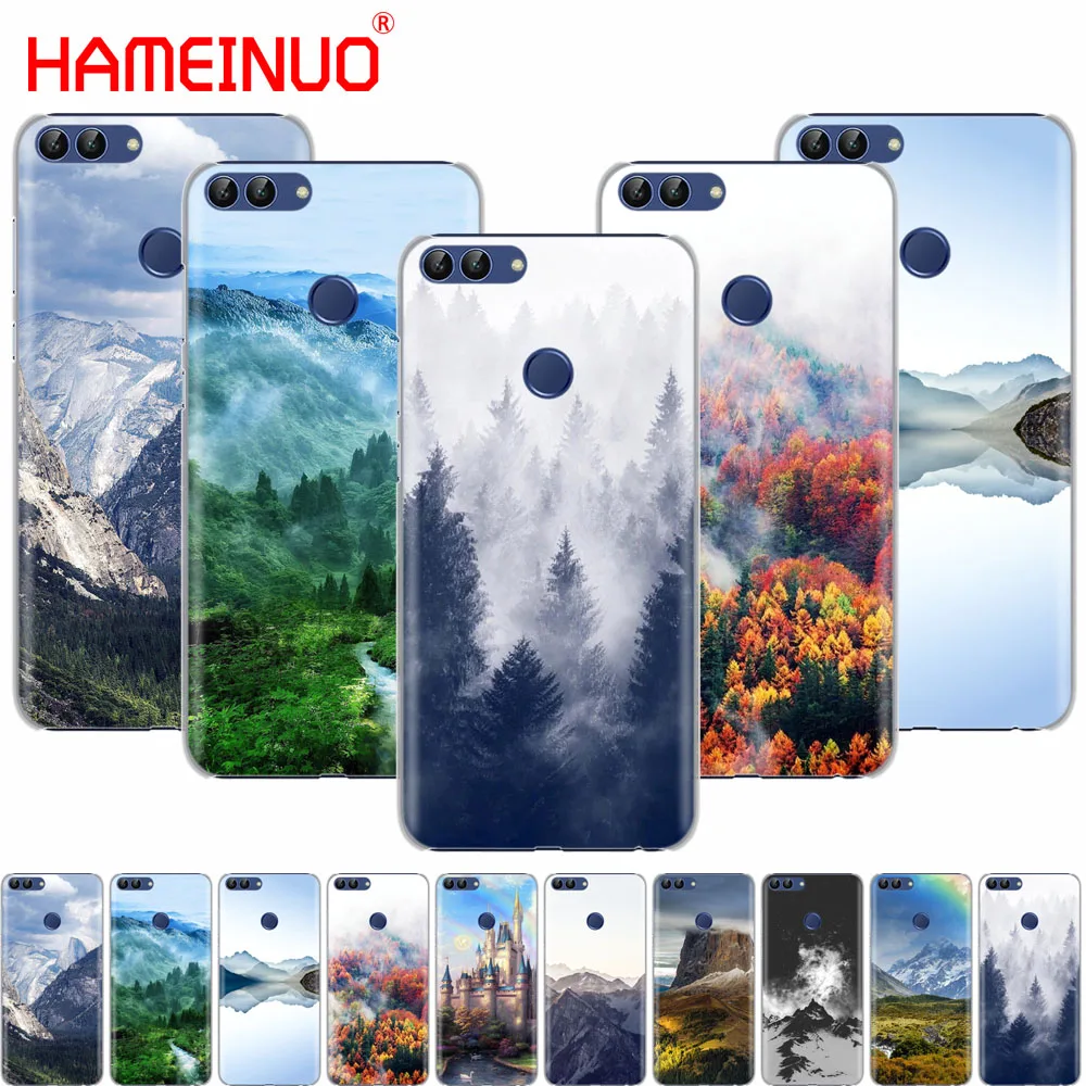Чехол для мобильного телефона HAMEINUO Mountain Forest Clouds huawei Honor 7C Y5 Y625 Y635 Y6 Y7 Y9 2017 2018 Prime
