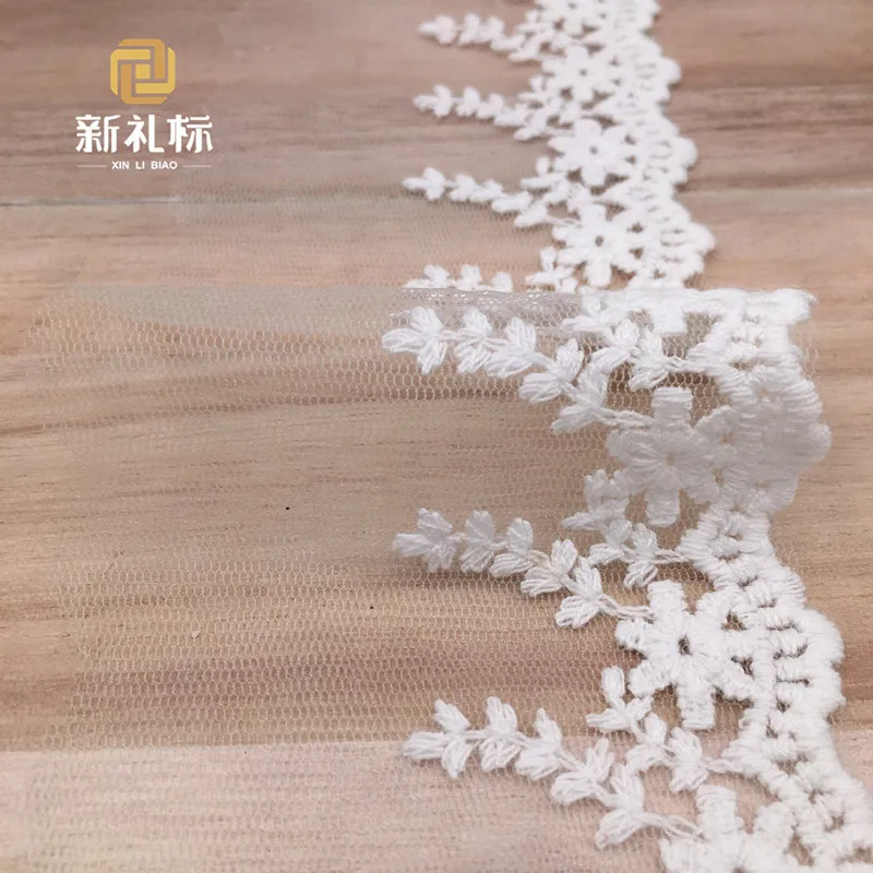 Ширина 8 см материал для рукоделия ручной работы сделай сам вышивка белая