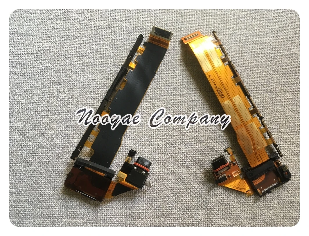 

For Sony Xperia Z3 Plus Z4 E6533 E6553 Charger Charging Port Power Volume Flex Cable Microphone Board Tracking