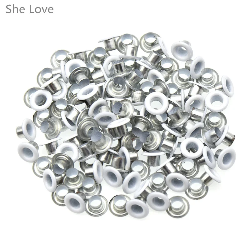 100 шт. металлические люверсы для скрапбукинга бумажные открытки ремесла одежда