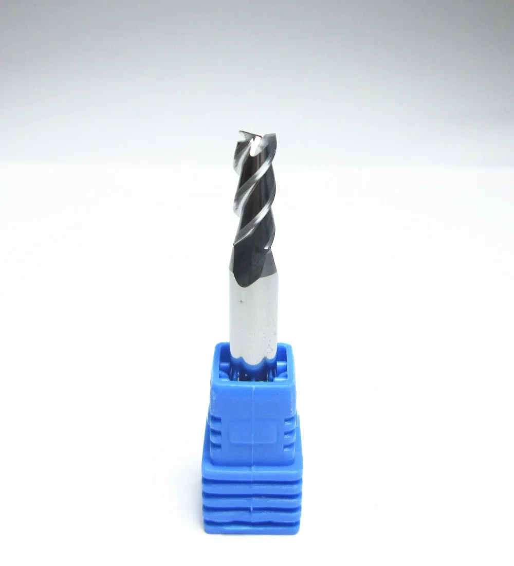 

for aluminum copper three 3 flutes 5mm 5*6*50mm tungsten carbide end mills 3T 45HRC CNC machine milling cutter bits uncoated