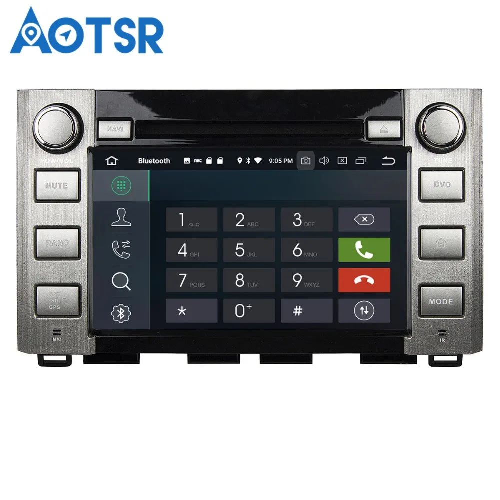 Автомобильный DVD плеер Aotsr Android 8 0/7 1 С GPS навигацией для Sequoia /Tundra 14 16 мультимедийный