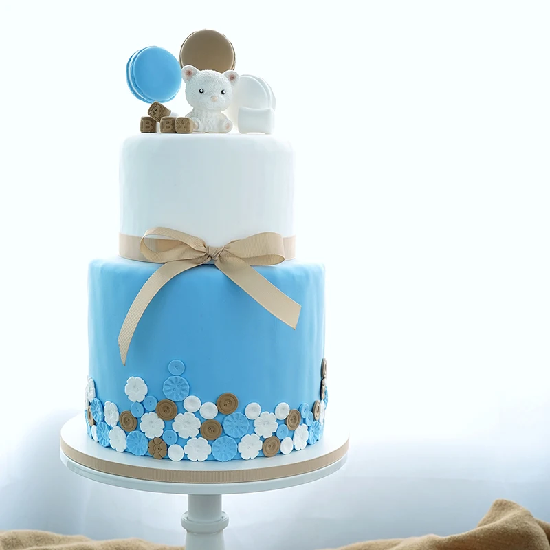 Витрина для магазина тортов кафе Милая модель многослойная помадка торт