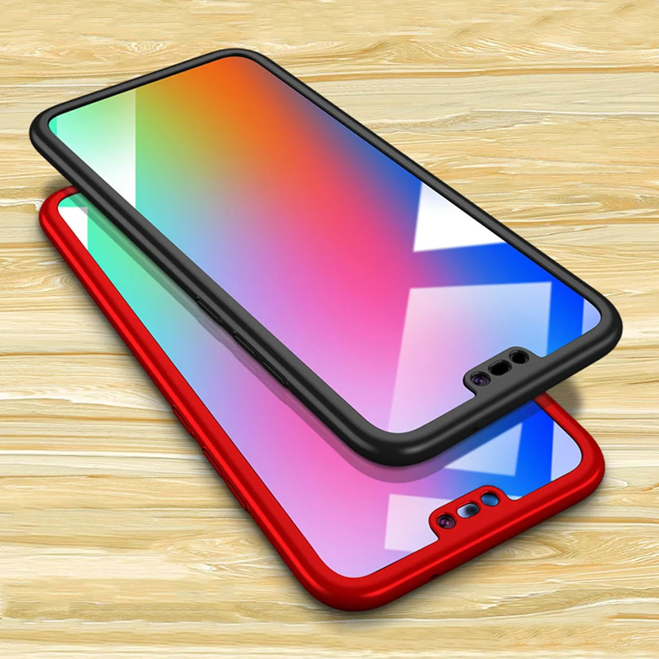Чехол полностью защищающий телефон для HUAWEI honor note10 8X max 8c 5x 10 lite enjoy9 maimang5 жесткий