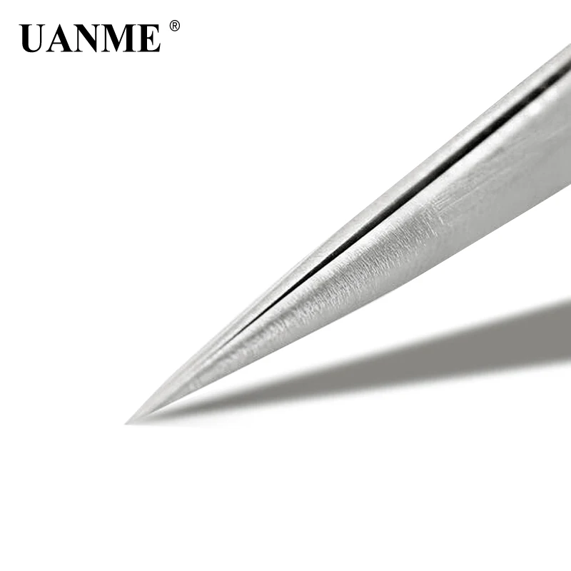UANME WL 811 140 мм Длинный Пинцет из нержавеющей стали электронный заостренный