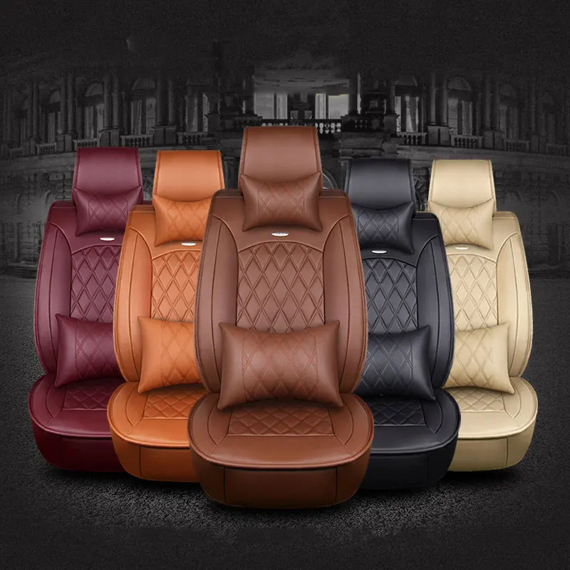 Кожаные чехлы на сиденья автомобиля автомобильные аксессуары для автомобилей