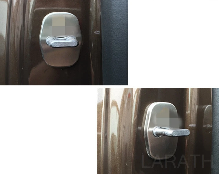 Для CITROEN Elysee C-Elysee- автомобильный Водонепроницаемый дверной замок защитный чехол водонепроницаемый и нержавеющий автомобильный Стайлинг Аксессуары