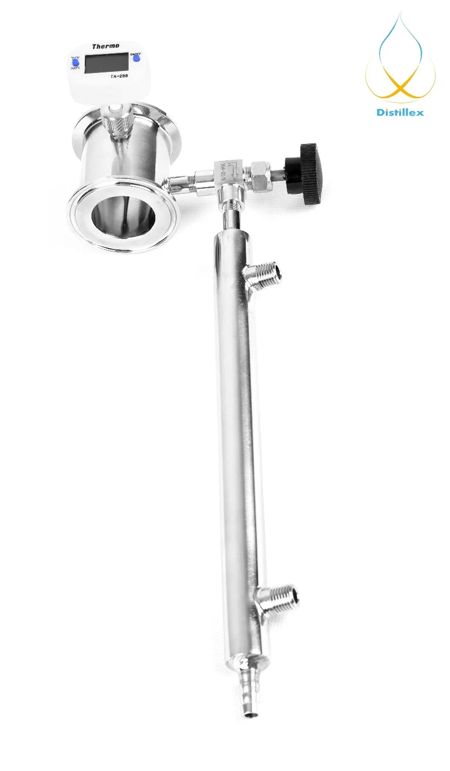 

2.5" OD77,5mm Rectification module , Reflux column , Distillation , Sanitary Steel 304