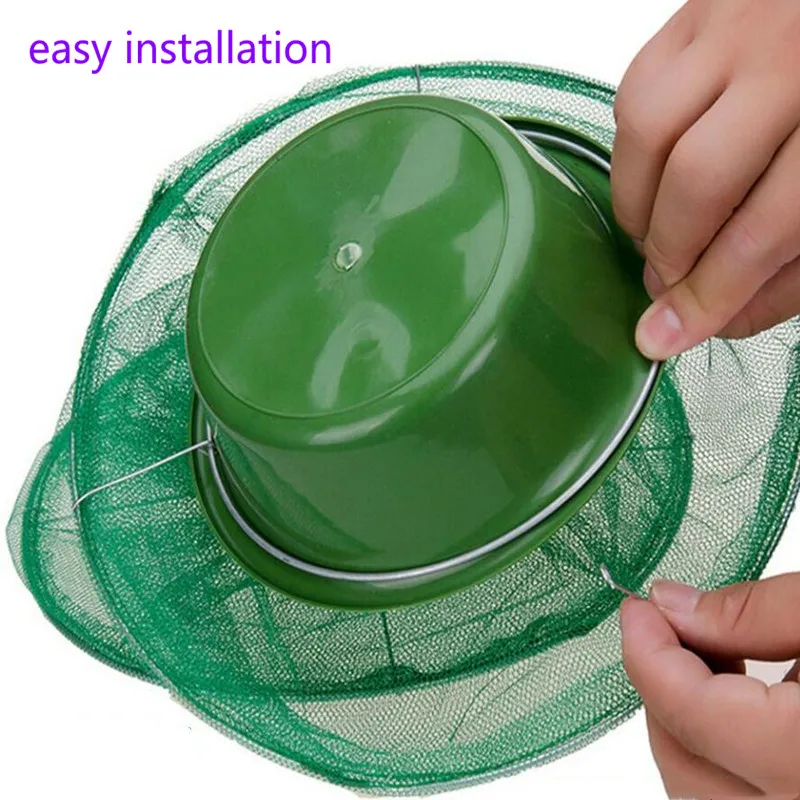 1 шт. многоразовая подвесная ловушка для насекомых складная подвеска мух клетка |