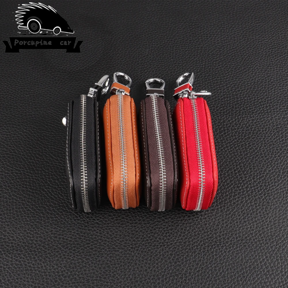 Кожаный кошелек для ключей чехол Женский держатель BMW Audi Mercedes Benz Vw Chevrolet Buick Opel Honda