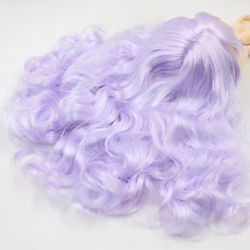 ICY DBS шарнирная кукла Blyth toy белая кожа шарнирное тело матовое лицо микс фиолетовые