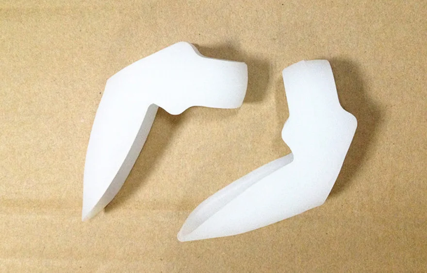 Силиконовый гель для пальцев ног два отверстия разделитель вальгусный протектор