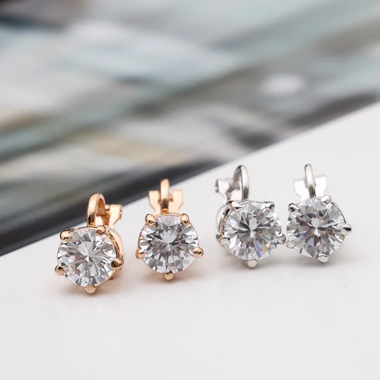 IDESTINY Boucle D'oreille зажим без пирсинга для женщин Высокое качество Классический 5