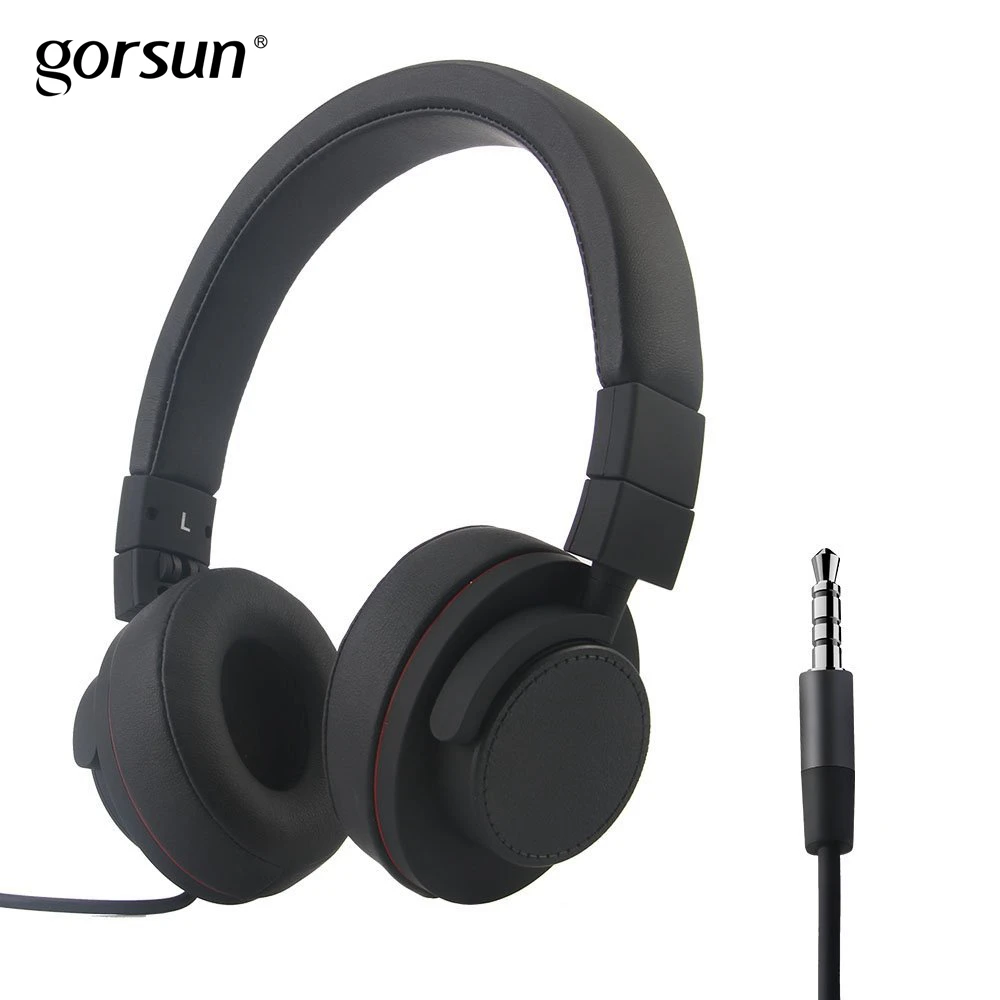 Gorsun GS788 мягкие наушники-вкладыши с микрофоном и регулятором громкости для смартфонов планшетов ПК Xiaomi Gaming Music