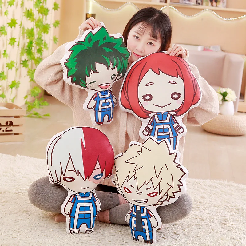 My Hear Acaoemia аниме Asakura Katsuki Bakugo Shoto Toooroki Dohaco Uraraka куклы подушка раздавливающая мягкая
