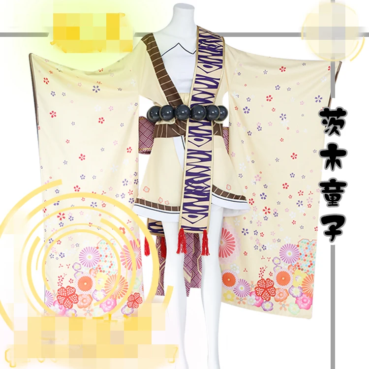 Аниме Косплей Костюм Fate/Grand Order Ibaraki Douji кимоно стиль платье Z