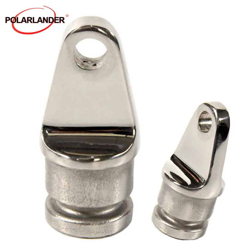 

Eye End Fits Marine Boat 1Inch yacht Triangular Inside 25mm Hardware Pipe Rounded Top Fitting