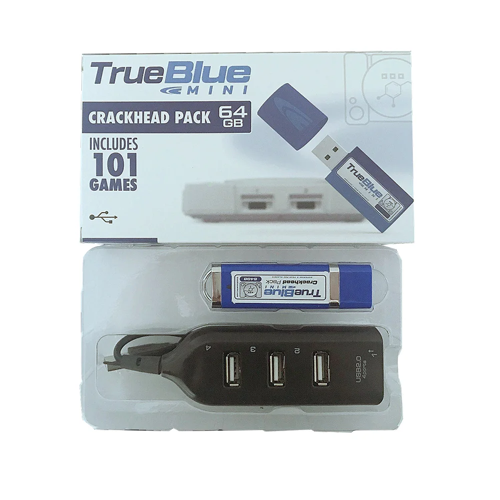 Crackhead Pack Easy Install Durable Mini Game Practical Convenience Compatible USB Interface Safe Fun For Playstation Classic |