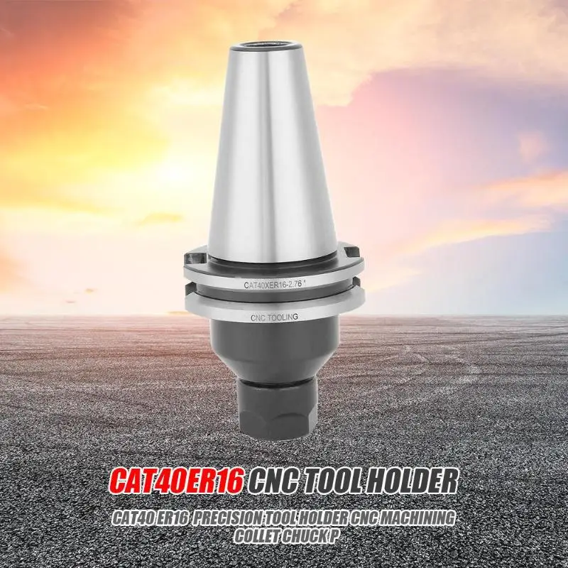 CAT40 ER16 зажимное приспособление для точного измерения патрон тяги Стад держатель инструмента Цанга супер зажимной инструмент точность для фрезерного токарного станка с ЧПУ