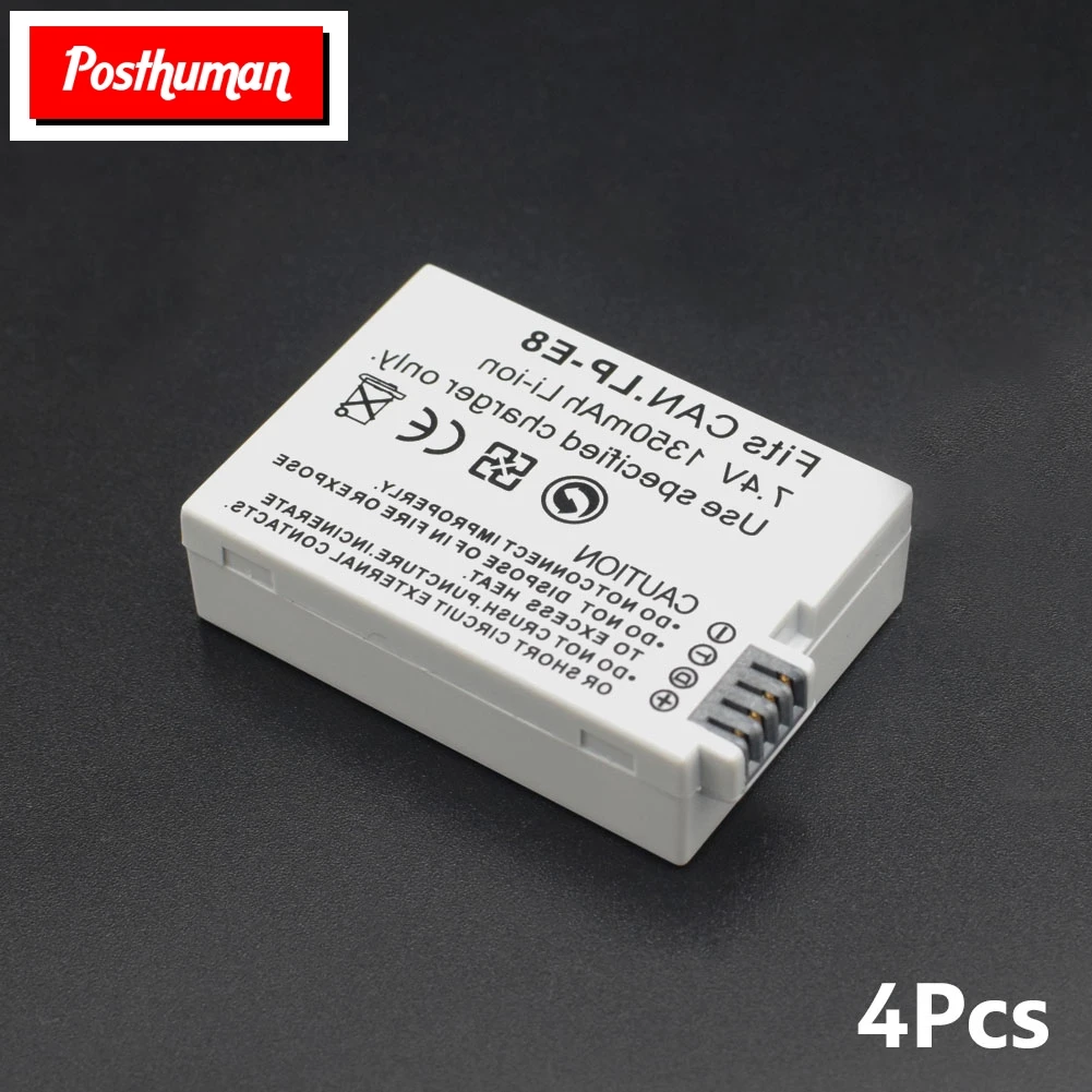 LP E8 батареи для Canon 7 4 V 1350mAh литий ионная аккумуляторная батарея цифровой камеры