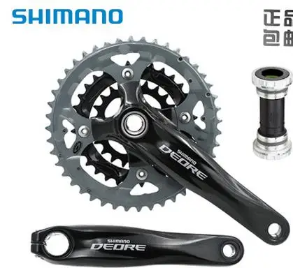 Deore FC M590 Crankset 3*9s 27S MTB велосипедный Велосипед Chainwheel M591 44 32 22T|bike chainwheel|shimano deore fc-m590deore