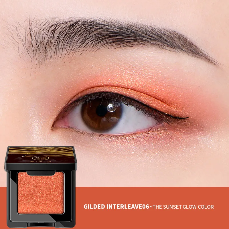 Gilded interleave 06 30 цветов, матовые тени для макияжа, блестящие тени для век, паллетта, Палетка, водостойкие пигмент, макияж, тени для век, деликатный макияж - Цвет: Gilded interleave 06