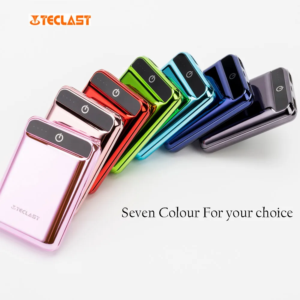 Teclast A10 Mini 10000 мАч Внешний аккумулятор с двумя выходами USB Внешнее зарядное