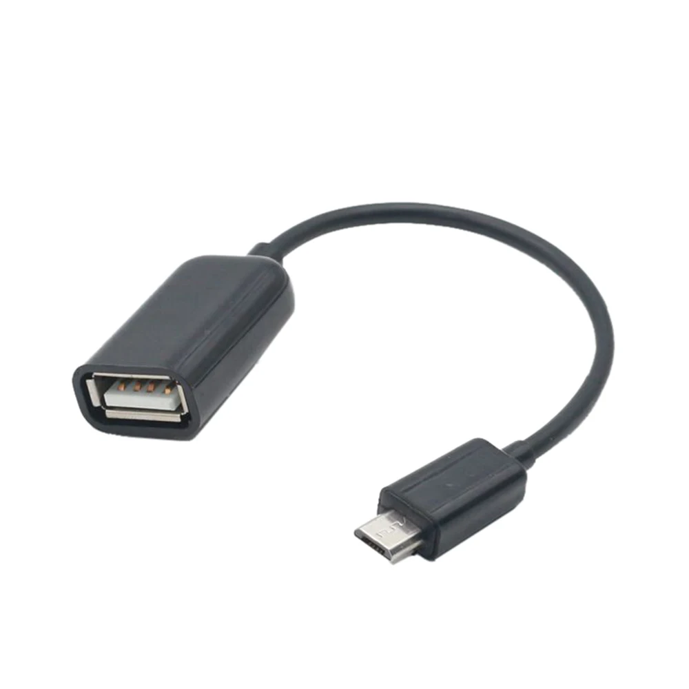 Кабель для передачи данных OTG Micro USB к адаптер конвертер штекер гнездо кабель