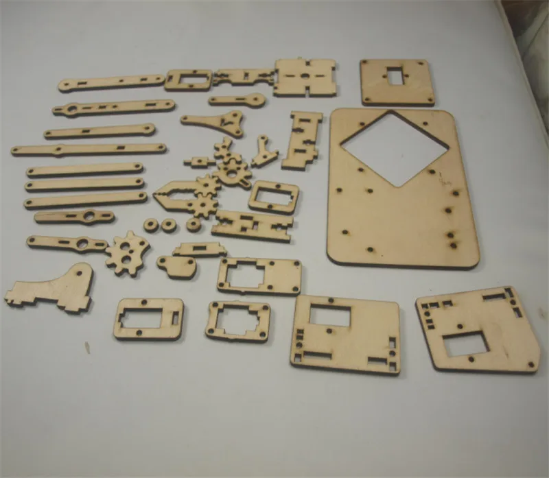 Fussor для DIY MeArm ваш робот v1.0 лазерная резка деревянный набор толщина 3 мм карманный