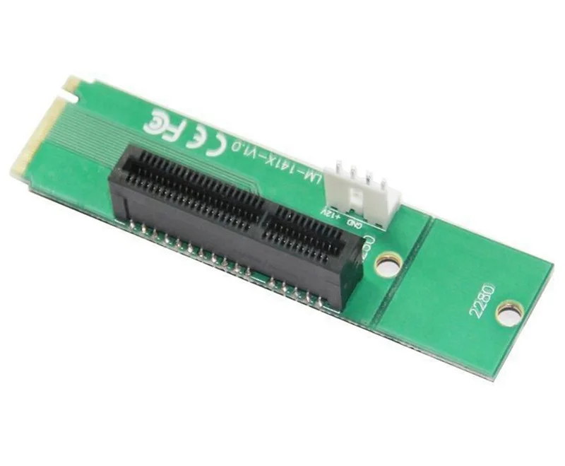 Высокоскоростной адаптер PCI e 1X/4x для разъема NGFF M.2 M Key PCIe|card card|card keycard slot |