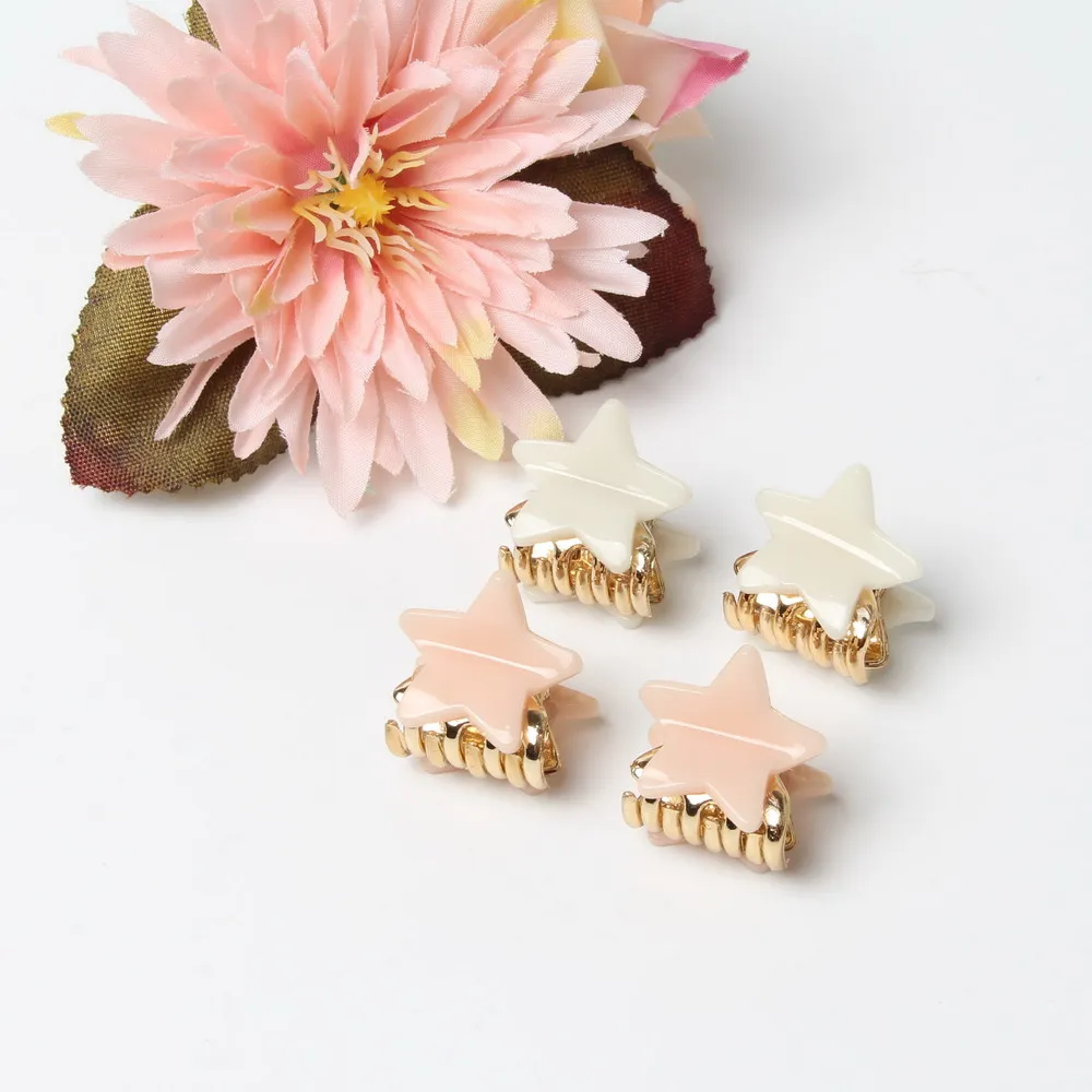 2 см коготь для волос модные аксессуары мини акриловые заколки захват Корейский