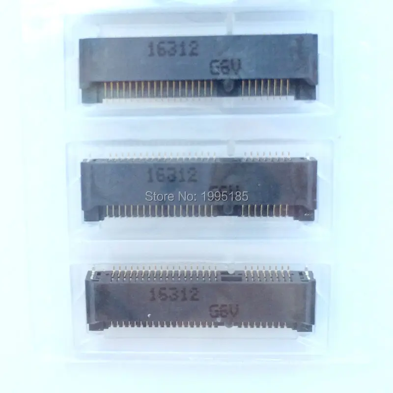 10 шт./лот высота 4 мм MINI PCIE MINIPCIE оригинальный msata разъем 52P|decking connector| |