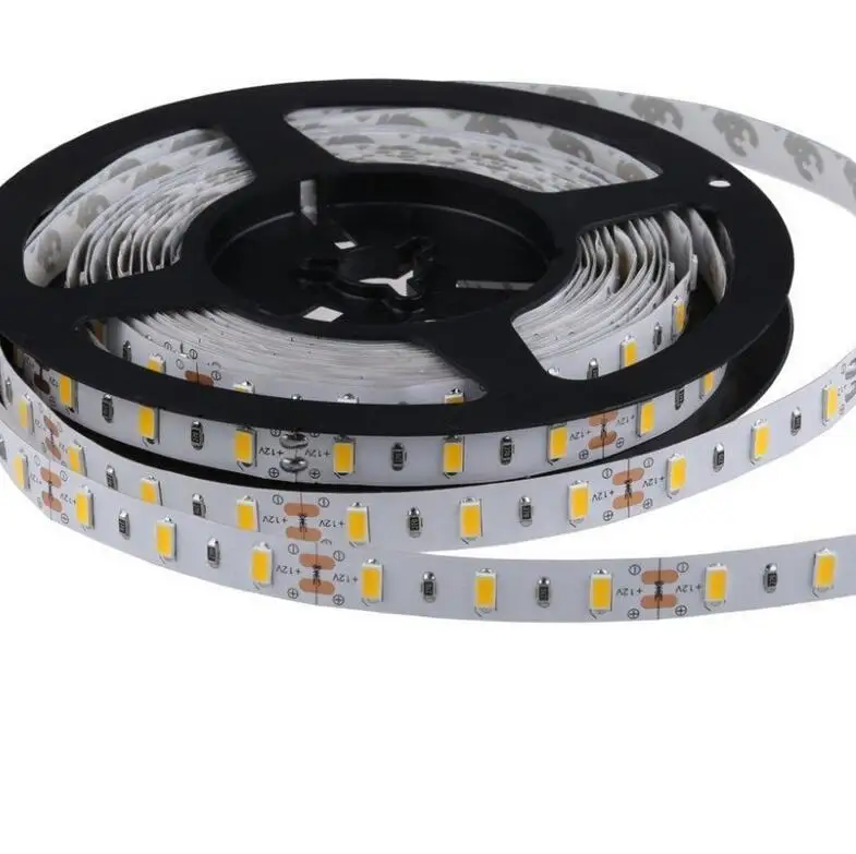 Высокая яркая светодиодная лента 5630 SMD DC12V 5 м 300led Гибкая 5730 Светодиодная лампа