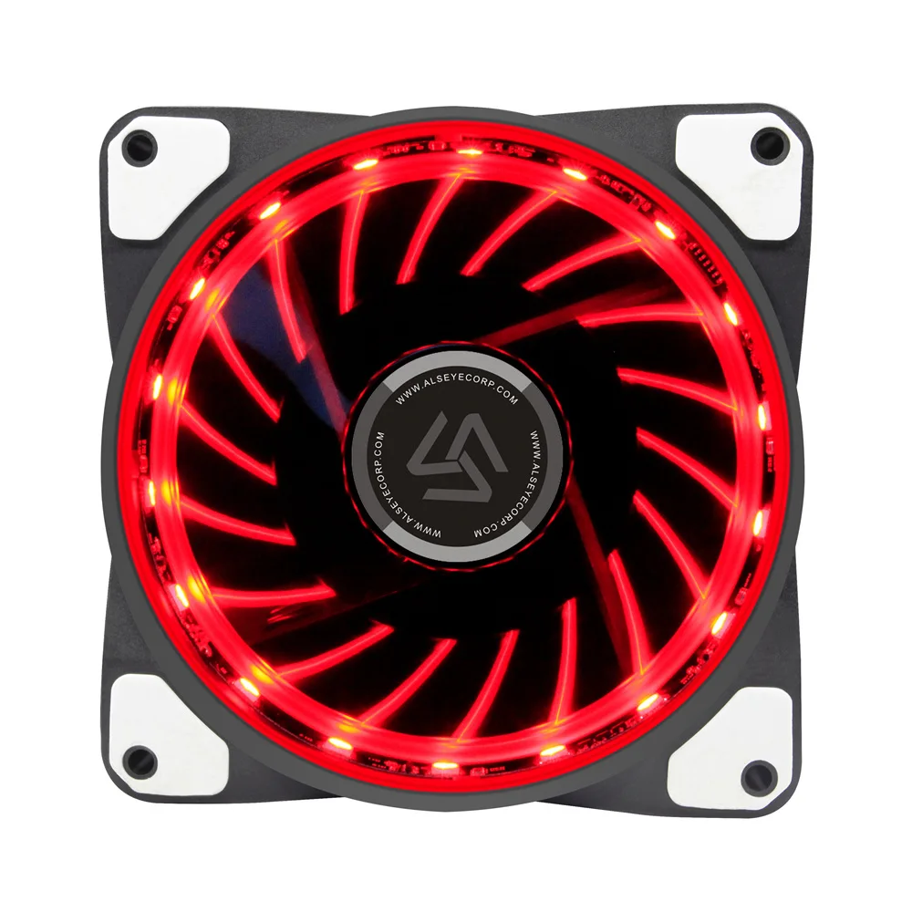 ALSEYE вентилятор для компьютера RGB куллер DC 12 В 120 мм вентиляторы светодиодный Multilight