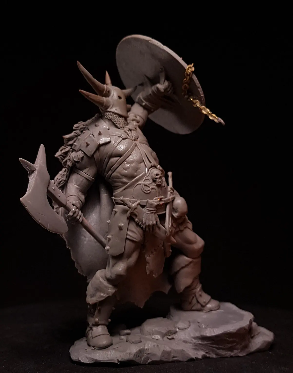 

1/24 Resin Figure Model Kits fighter Unassambled Unpainted S100