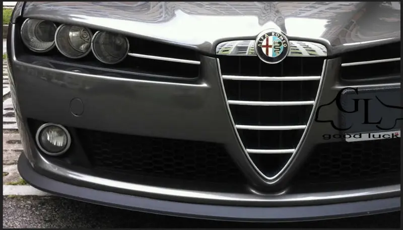 Дефлектор губ на бампер для Alfa Romeo Kamal AR передняя юбка спойлера ДЛЯ TOPGEAR Friends тюнинг