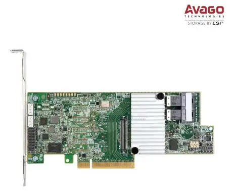 RaidStorage Intel RAID контроллер RS3DC080 SFF8643 1 ГБ кэш LSISAS3108 HD Mini SAS RAID0.1.5.6 PCI E3.0 x8 12 ГБ/сек.