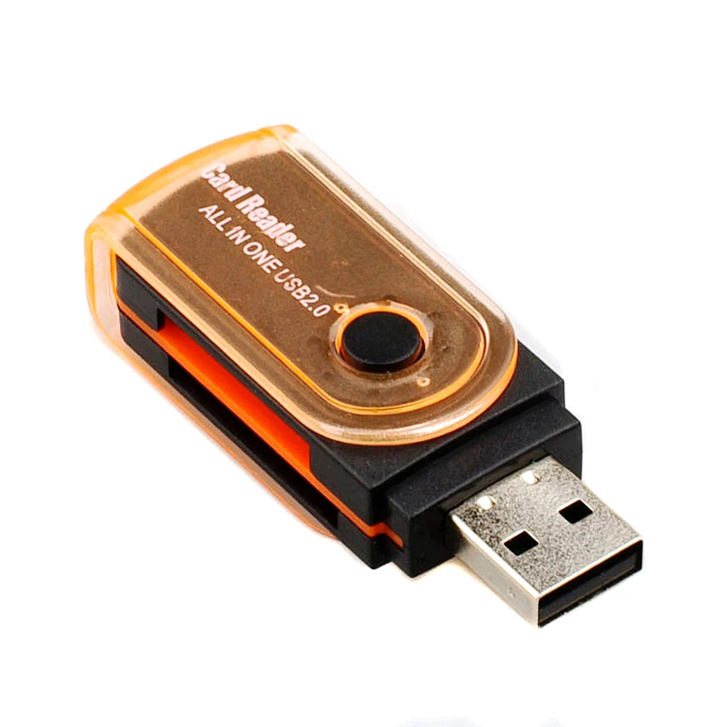 Многофункциональный кардридер USB 2 0 все в одном для карт памяти Micro SD/TF M2 MMC SDHC MS